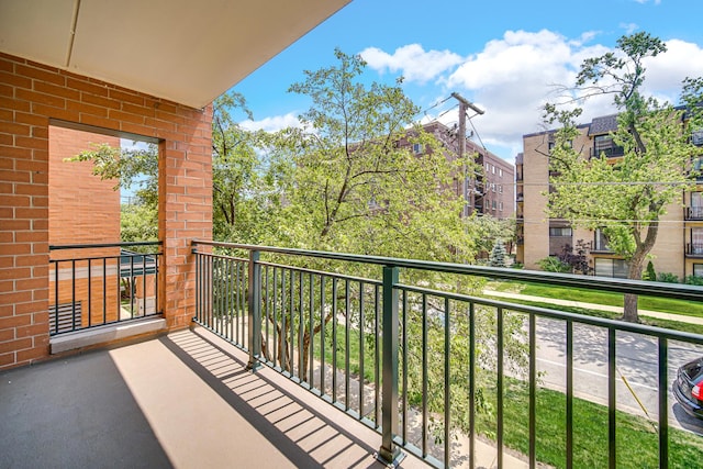 1636 Ashland Ave Unit 209, Des Plaines, IL 60016 - view of balcony