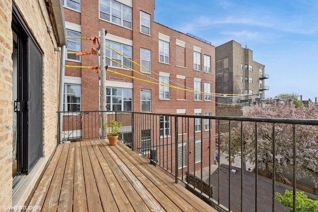 1709 N Paulina St Unit 303, Chicago, IL 60622 - view of balcony