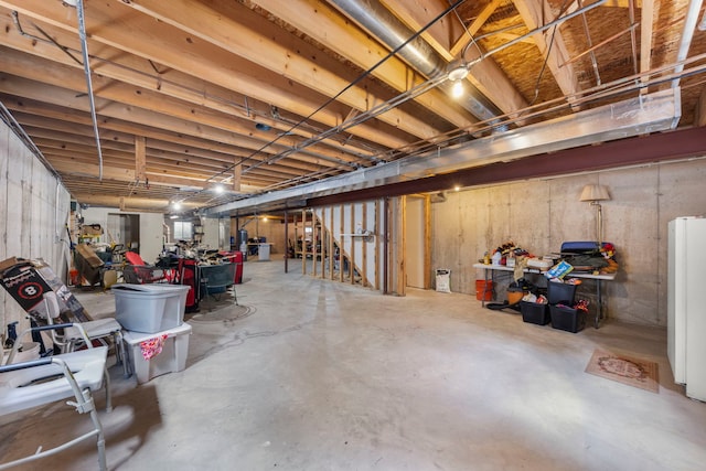 107 Sibley Dr, Minooka, IL 60447 - view of unfinished below grade area