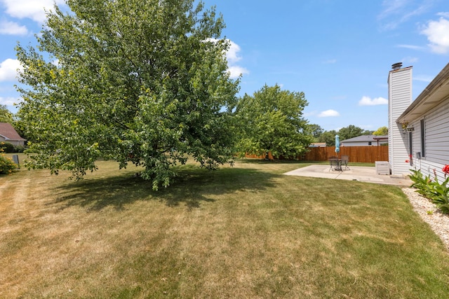 107 Sibley Dr, Minooka, IL 60447 - view of yard featuring a patio