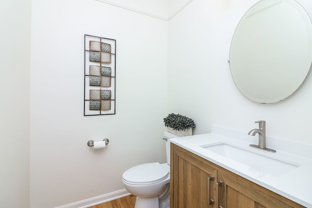 902 Heathrow Ln, Naperville, IL 60540 - bathroom with vanity and wood finished floors