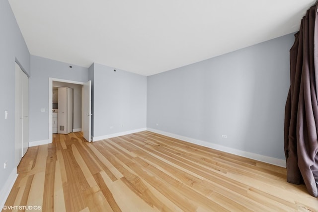 8 E Randolph St Unit 3203, Chicago, IL 60601 - spare room with light wood finished floors and baseboards