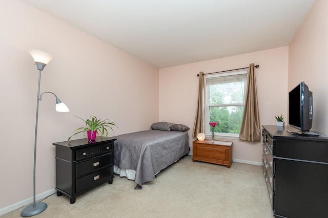 21402 Carlton St, Crest Hill, IL 60403 - bedroom with light carpet and baseboards