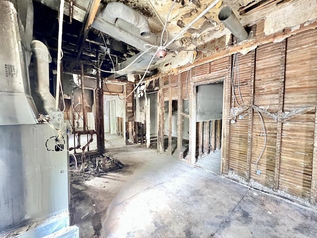 1539 S Harding Ave, Chicago, IL 60623 - unfinished basement with heating unit