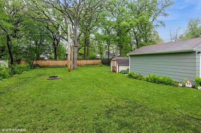 2365 N Barrington Woods Rd, Palatine, IL 60074 - view of yard with a storage shed