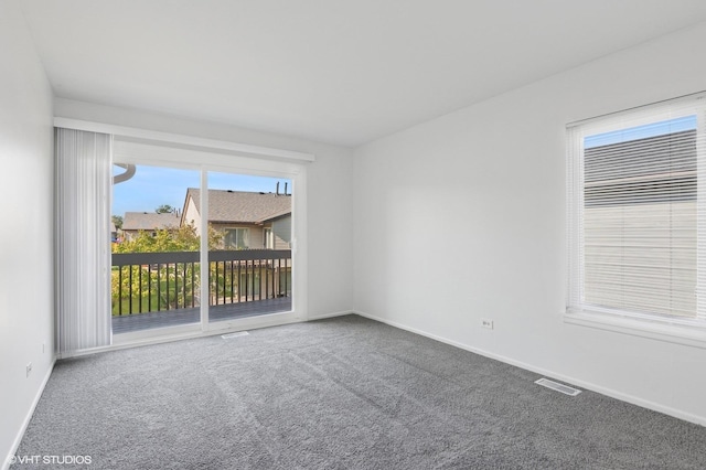 1351 Kingsbury Dr Unit 5, Hanover Park, IL 60133 - empty room featuring carpet flooring and baseboards