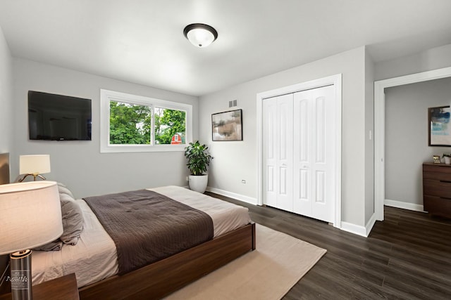 12620 S Kinvarra Dr, Palos Park, IL 60464 - bedroom with a closet and wood finished floors