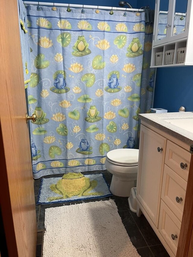 142 Sedgewicke Dr, Romeoville, IL 60446 - full bath featuring vanity and a shower with shower curtain