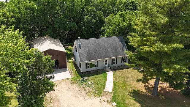32597 Genoa Rd, Genoa, IL 60135 - view from above of property
