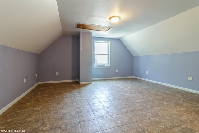 32597 Genoa Rd, Genoa, IL 60135 - bonus room featuring lofted ceiling and baseboards
