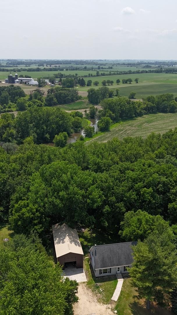 32597 Genoa Rd, Genoa, IL 60135 - aerial view of sparsely populated area