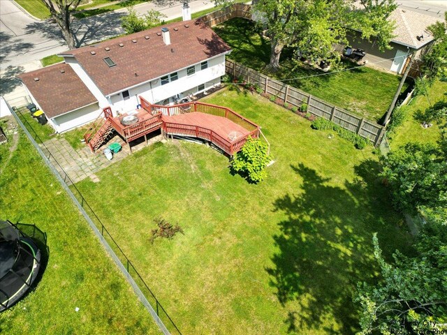 36 W Green Meadows Blvd, Streamwood, IL 60107 - aerial view of property and surrounding area