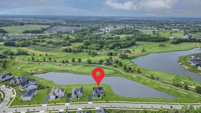 3578 Doral Dr, Elgin, IL 60124 - view of property location with a nearby body of water and nearby suburban area