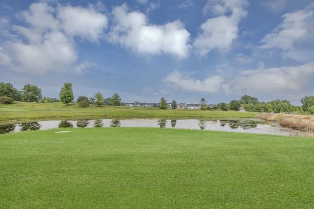 3578 Doral Dr, Elgin, IL 60124 - surrounding community featuring a water view and a yard