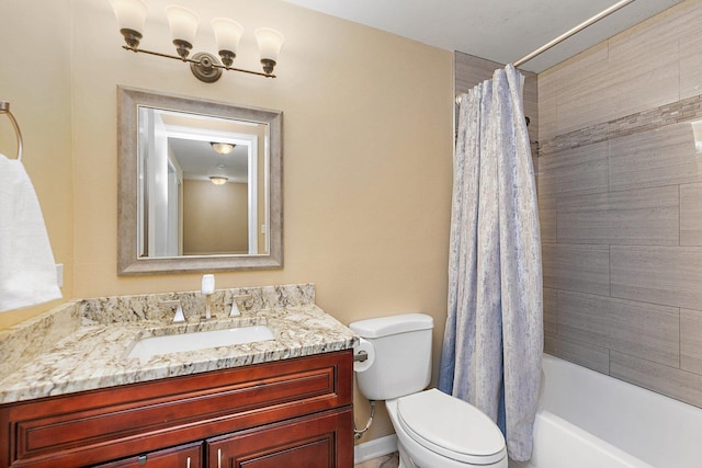 2165 Greystone Pl, Hoffman Estates, IL 60169 - full bath with vanity and shower / bath combo with shower curtain