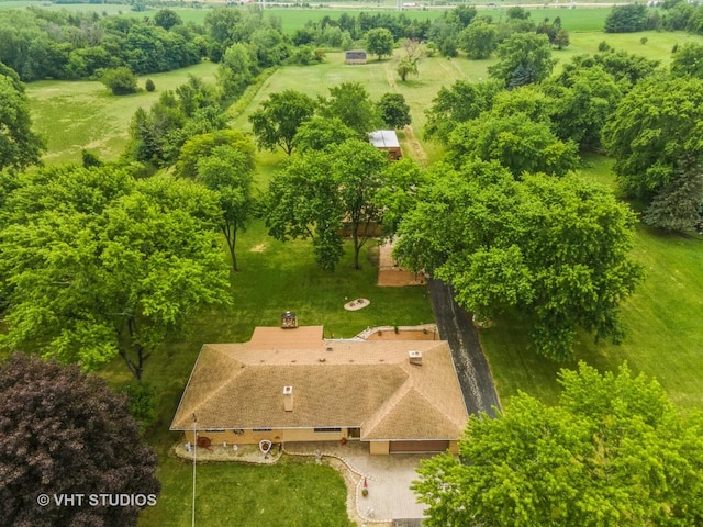 14119 W Maple Rd, Mokena, IL 60448 - overview of rural landscape with a tree filled landscape