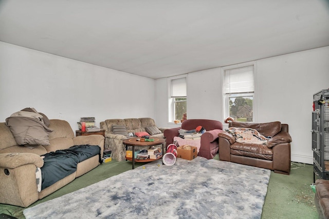 107 N Elm St, Gardner, IL 60424 - living room featuring carpet floors