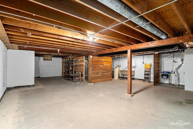306 Hillside Pl, North Aurora, IL 60542 - view of unfinished basement