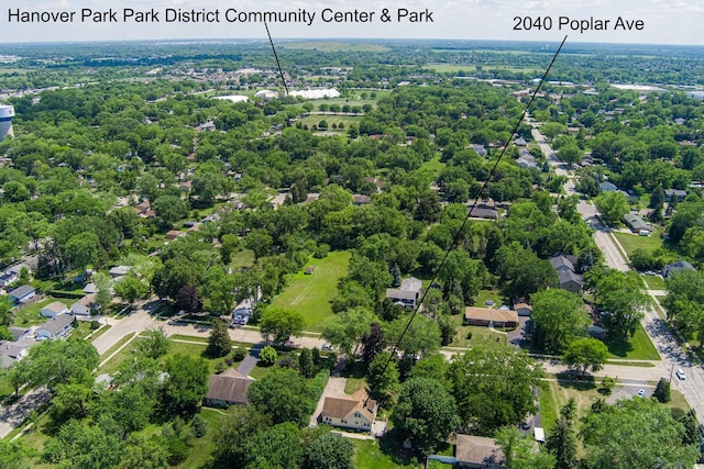 2040 Poplar Ave, Hanover Park, IL 60133 - bird's eye view