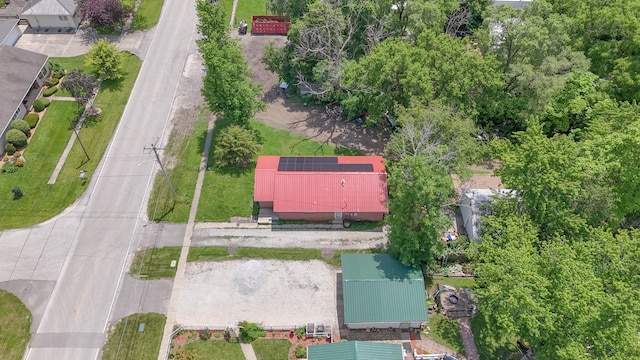 319 N Third St, Fisher, IL 61843 - drone / aerial view
