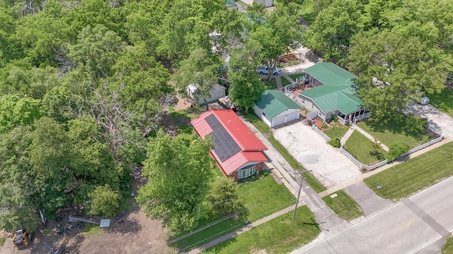 319 N Third St, Fisher, IL 61843 - bird's eye view