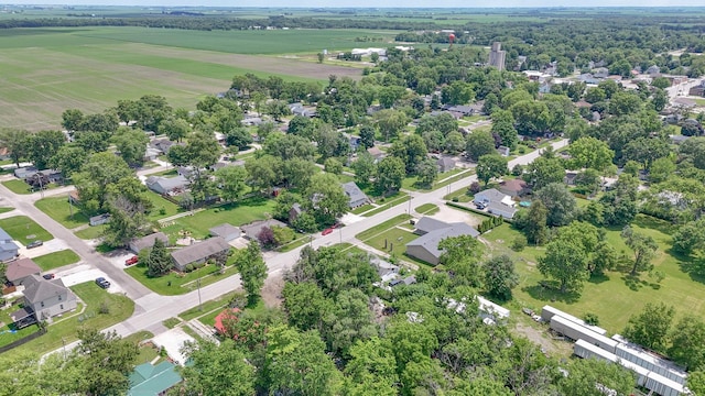 319 N Third St, Fisher, IL 61843 - aerial view of residential area