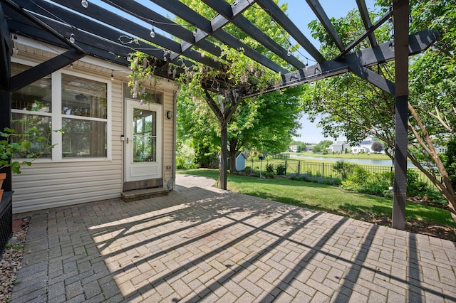 1639 Brower Pl, Sycamore, IL 60178 - view of patio / terrace featuring a pergola