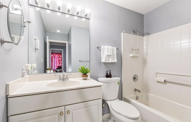 3521 Park Pl, Flossmoor, IL 60422 - full bath with shower / bathtub combination and vanity