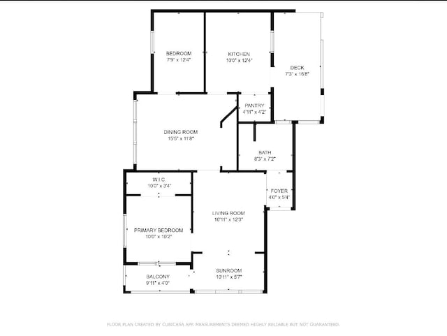 629 Garfield St Unit 1N, Oak Park, IL 60304 - view of home floor plan