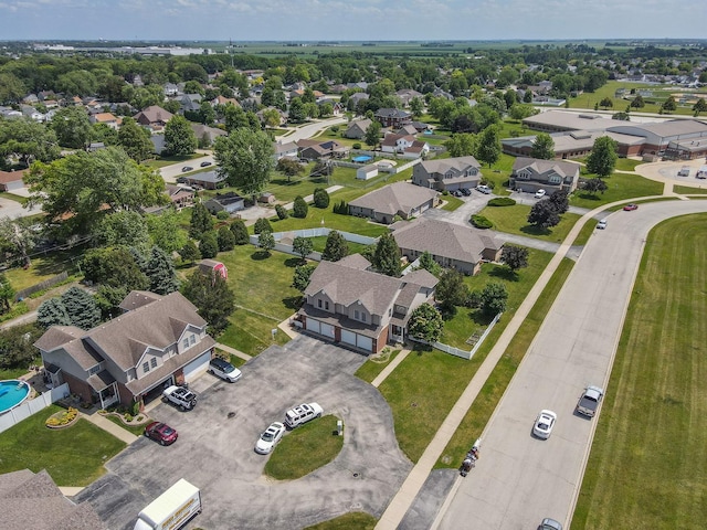 236 Marquette Pl S, Manteno, IL 60950 - aerial perspective of suburban area