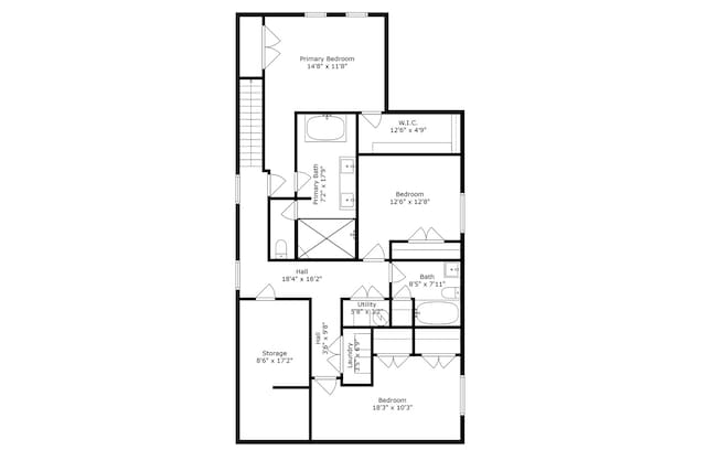 1437 W Grand Ave Unit 1S, Chicago, IL 60642 - view of property floor plan