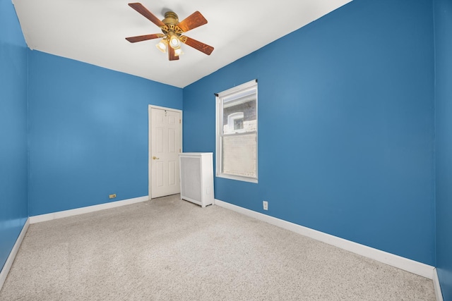 7647 S Calumet Ave, Chicago, IL 60619 - unfurnished bedroom with carpet flooring, a closet, and a ceiling fan