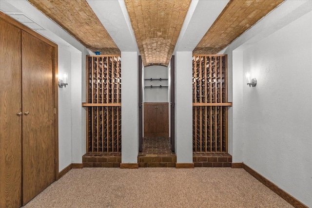 67 Brandon Rd, Northfield, IL 60093 - wine room featuring baseboards and carpet