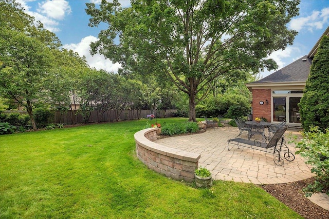 67 Brandon Rd, Northfield, IL 60093 - view of yard featuring a patio area