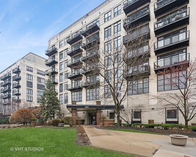 1524 S Sangamon St Unit 413-S, Chicago, IL 60608 - view of apartment building / complex