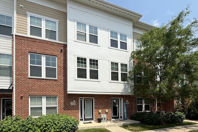 3551 Kemper Dr, Woodridge, IL 60517 - view of property with brick siding