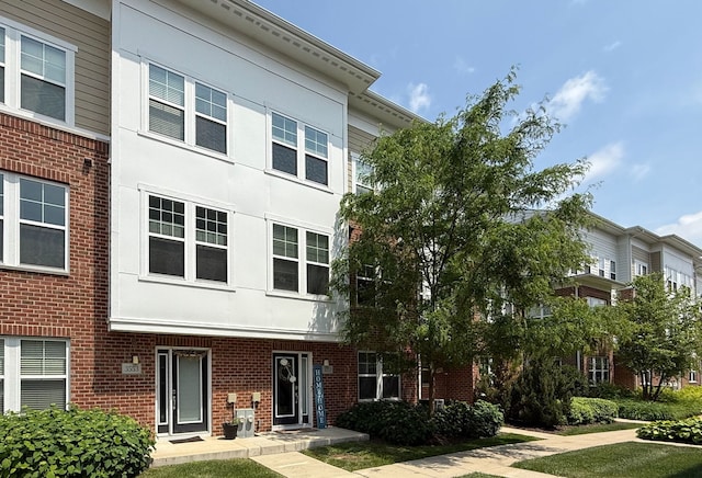 3551 Kemper Dr, Woodridge, IL 60517 - view of front of house with brick siding