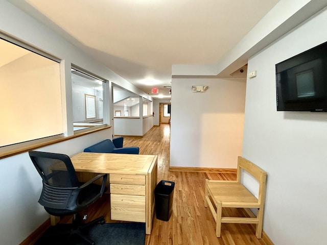 14401 Pulaski Rd, Midlothian, IL 60445 - office featuring light wood finished floors and baseboards
