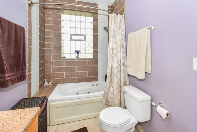 4220 S Champlain Ave Unit 2N, Chicago, IL 60653 - full bath featuring a combined bath / shower with jetted tub, tile patterned floors, and vanity
