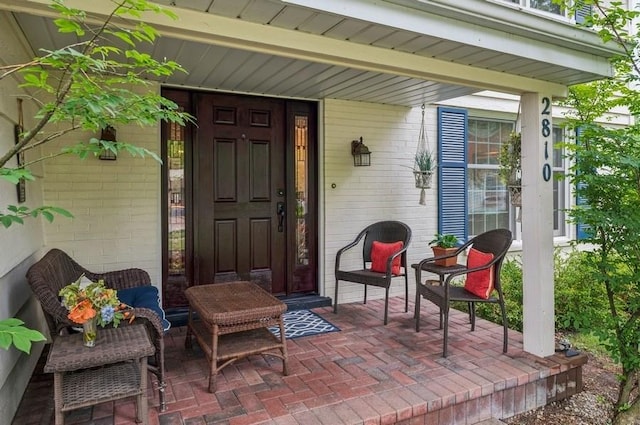 2810 Beckwith Ct, Northbrook, IL 60062 - property entrance featuring brick siding