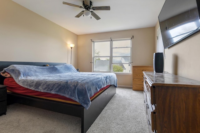 1929 Diamond Head Trl, Pingree Grove, IL 60140 - bedroom with light carpet and a ceiling fan
