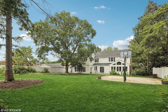 220 E Elm St, Wheaton, IL 60189 - back of property with a patio