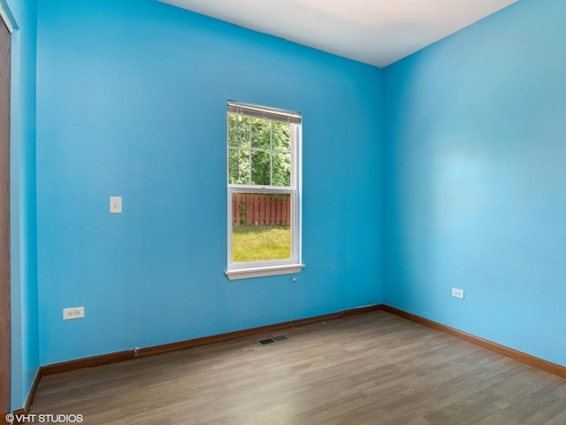 722 Eberly Ct, Plano, IL 60545 - unfurnished room with wood finished floors