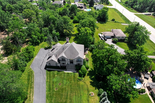 1383 Gordon Ln, Lemont, IL 60439 - aerial view of property and surrounding area