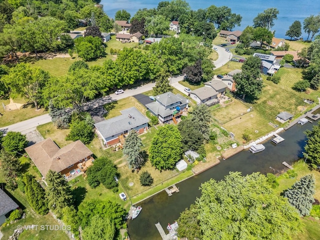 3004 Blarneystone Ln, Cary, IL 60013 - aerial perspective of suburban area with a nearby body of water
