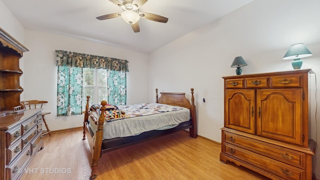832 Veridian Way Unit 832, Cary, IL 60013 - bedroom featuring light wood-style flooring and a ceiling fan