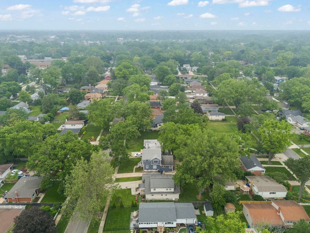 523 Kipling Ct, Wheaton, IL 60187 - aerial view of property's location with nearby suburban area