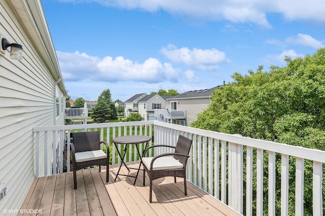 5113 Williston Ct Unit 0, Plainfield, IL 60586 - deck featuring a residential view