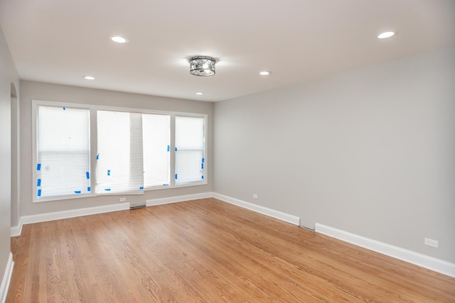 2101 W 82nd Pl, Chicago, IL 60620 - spare room featuring recessed lighting and light wood-style flooring