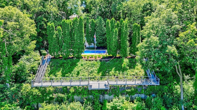 524 E Van Buren St, Ottawa, IL 61350 - drone / aerial view of a forest
